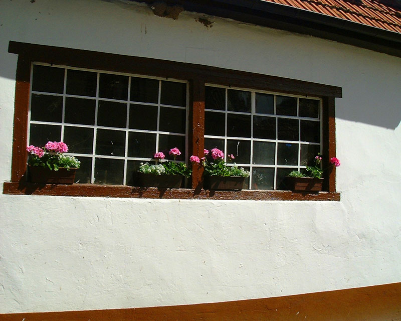 Fenster der Schmiede