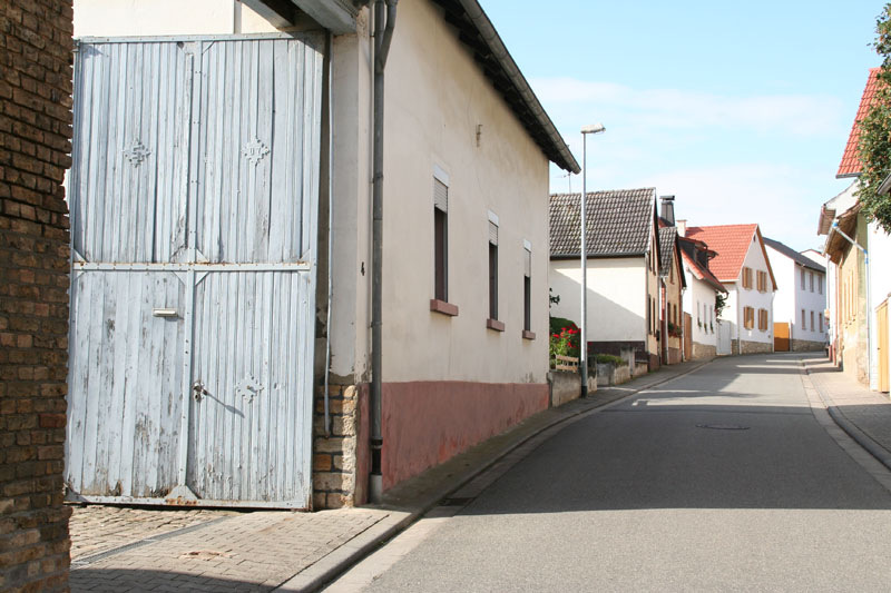 Blick in den Spiesheimer Weg