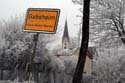 Gabsheim im Winter