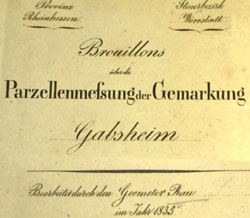 Brouillons von 1835