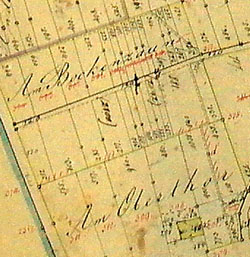 Flurplanausschnitt 1835